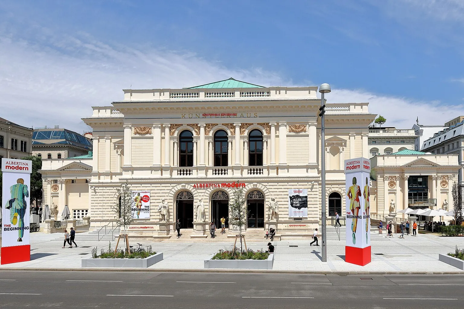 Réservation à l'Albertina Modern : calcul du tarif groupe