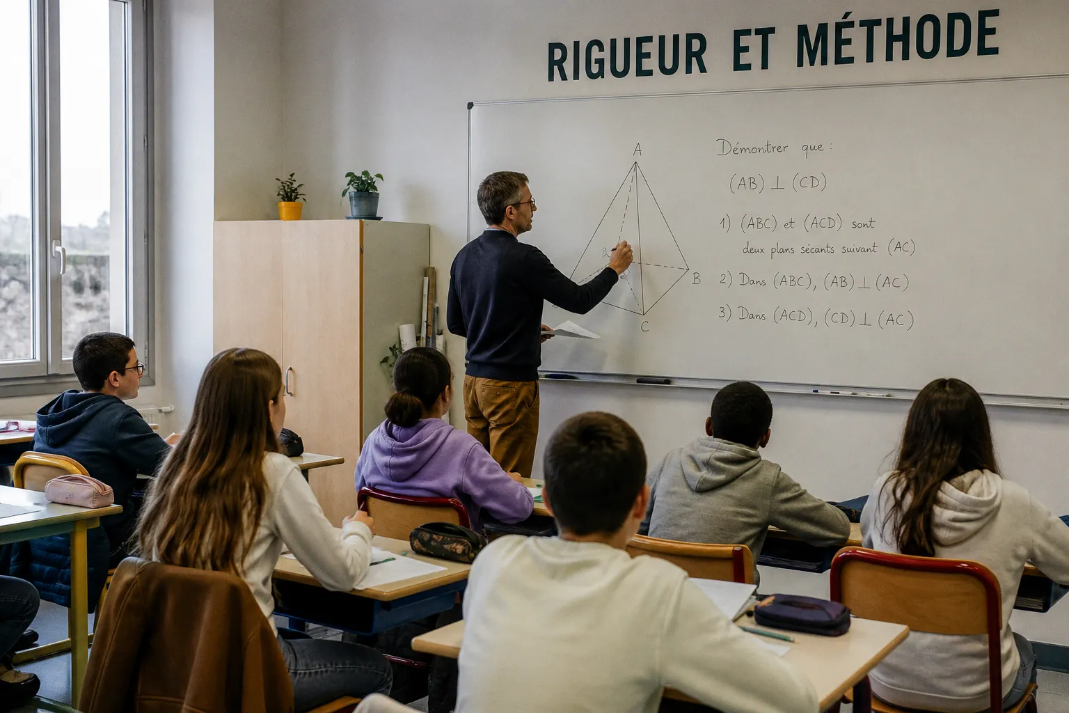 Géométrie dans l'espace : comment structurer vos démonstrations au collège