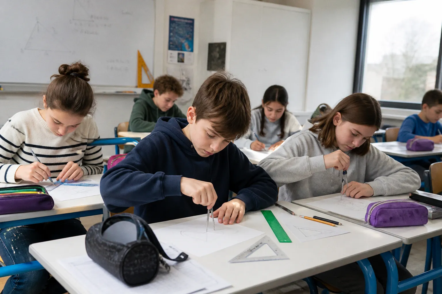 Mathématiques au collège : comment manipuler la géométrie pour mieux réussir