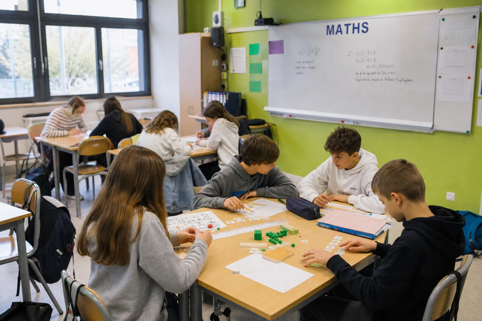 Pourquoi les mathématiques exigent une pratique active au collège