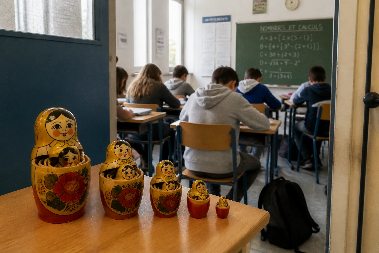 Priorités opératoires : calcul avec des parenthèses imbriquées