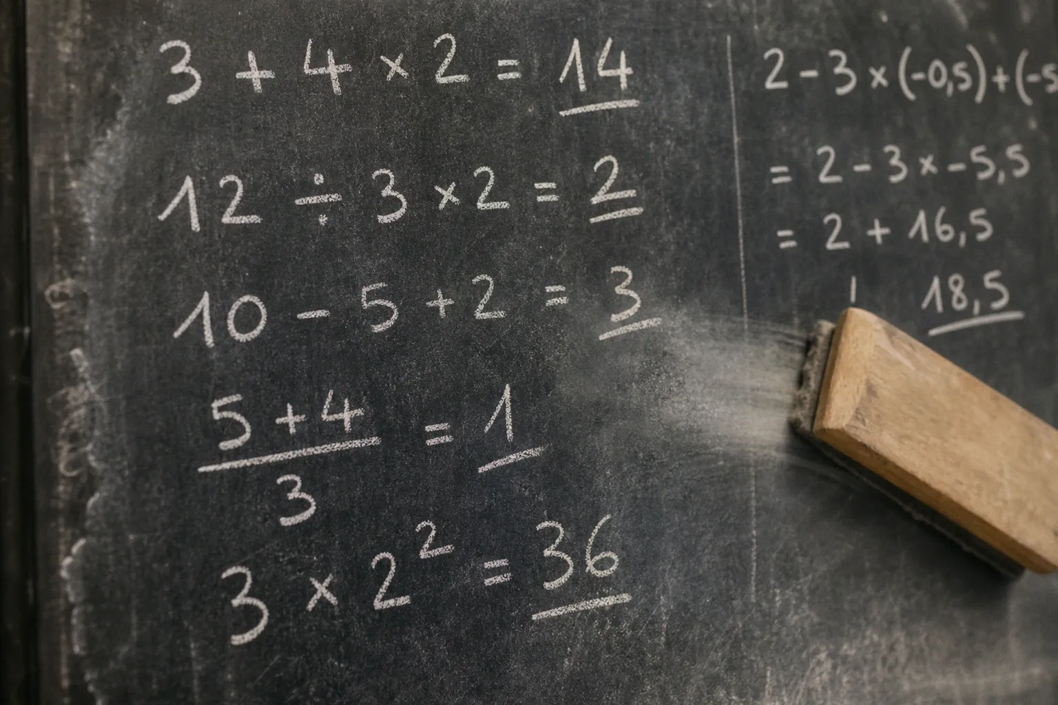 Priorités opératoires : les erreurs de calcul à éviter