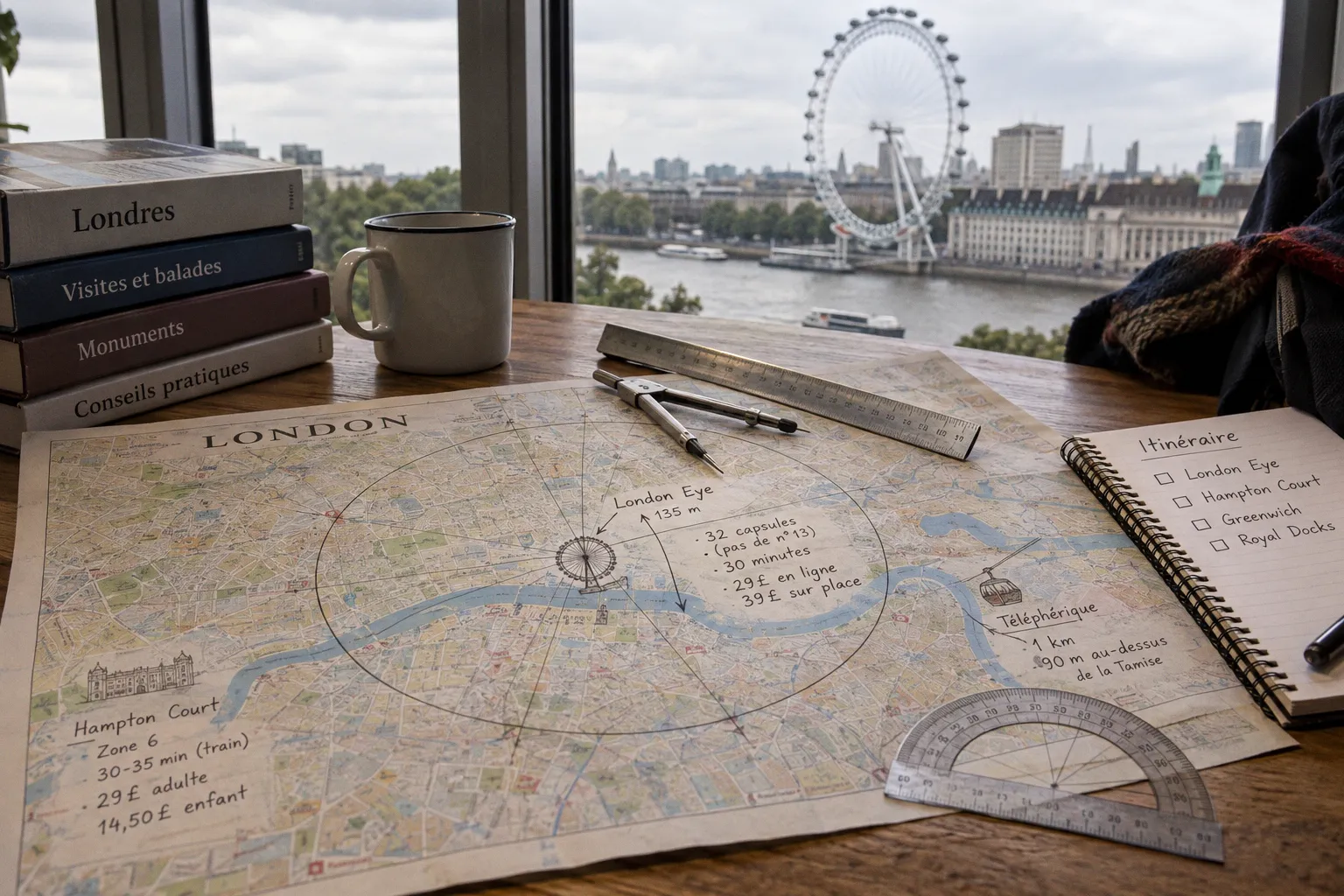 Que faire à Londres : structurer son itinéraire de visite