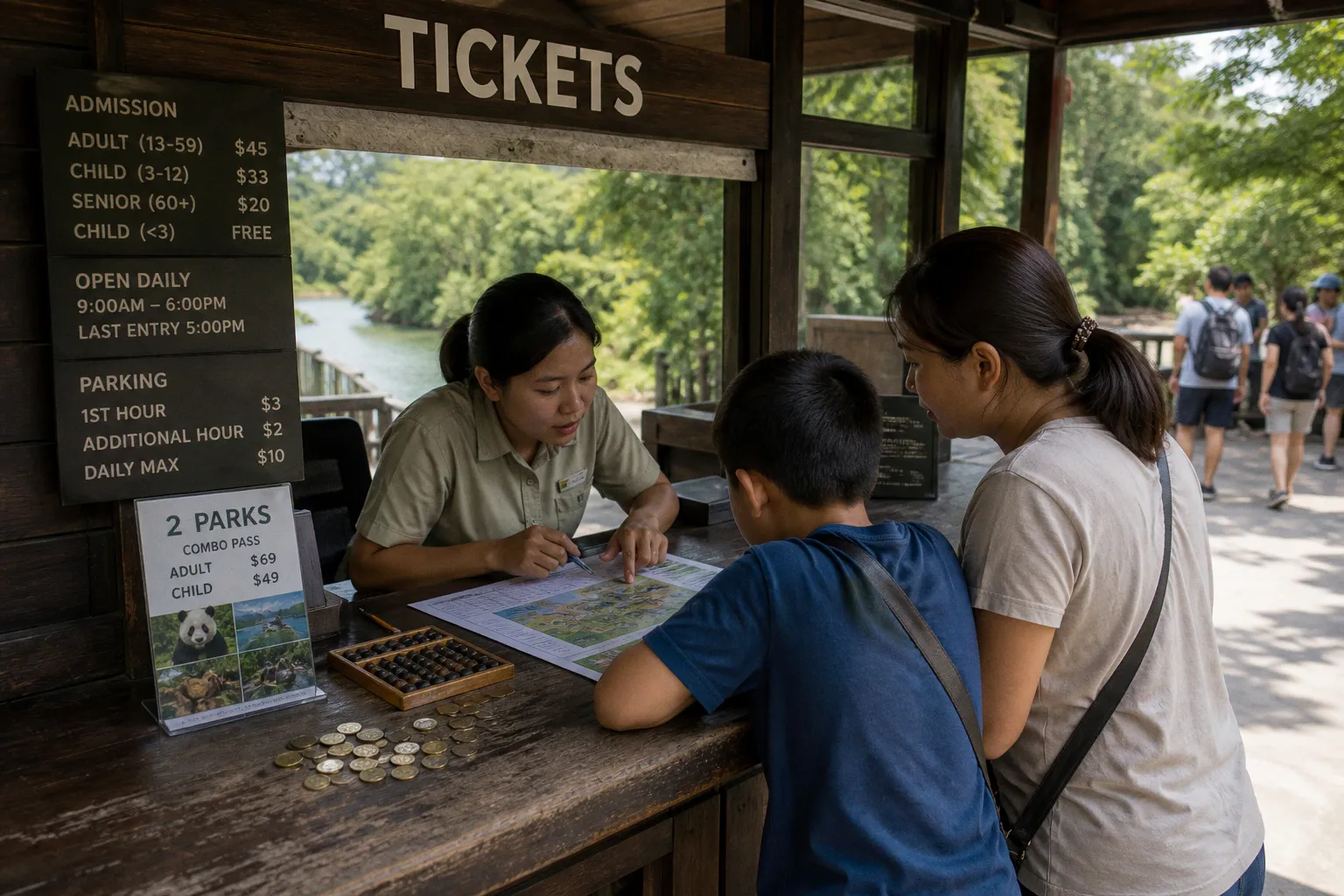 River Wonders de Singapour billets : la check-list de calculs